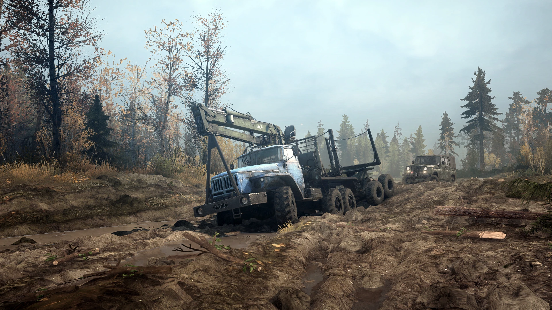 Sprintires MudRunner: American Wilds screenshot 6